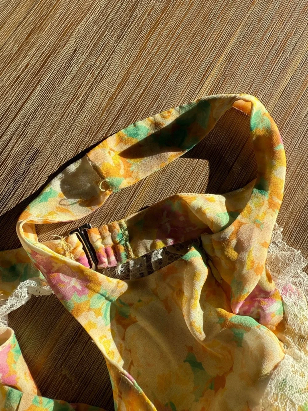 For Love & Lemon Vikki Sheer Maxi Dress - Picture 7 of 8